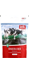 Cat Dog Accessories B.A.R.F. Easy Barf Beef Liver (Rinderleber) 300g 1 Piece Anifit